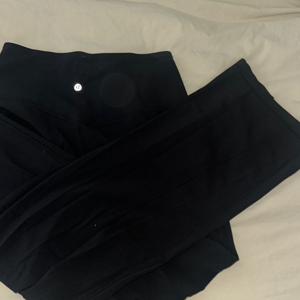 Lululemon Black wide leg Leggings